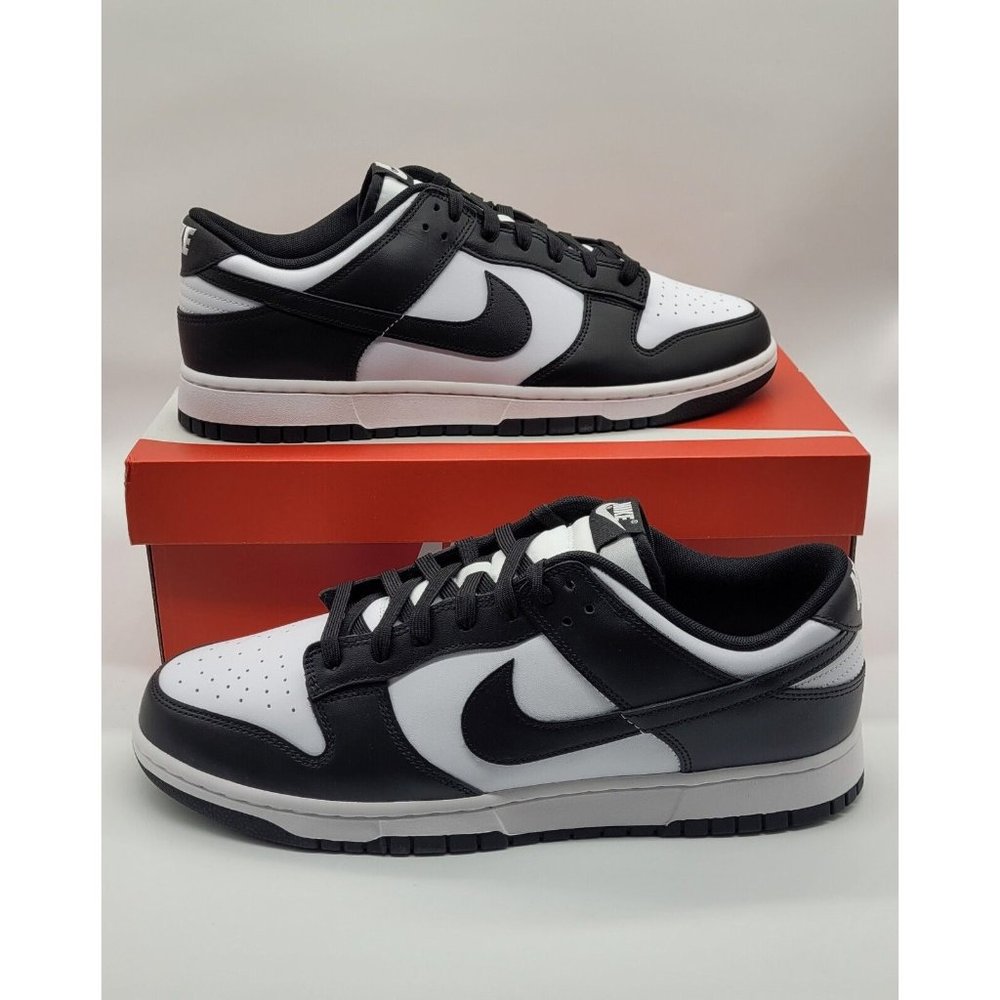 Nike Dunk Low 'Panda' Sneakers DD1391-100 - Picture 2 of 9